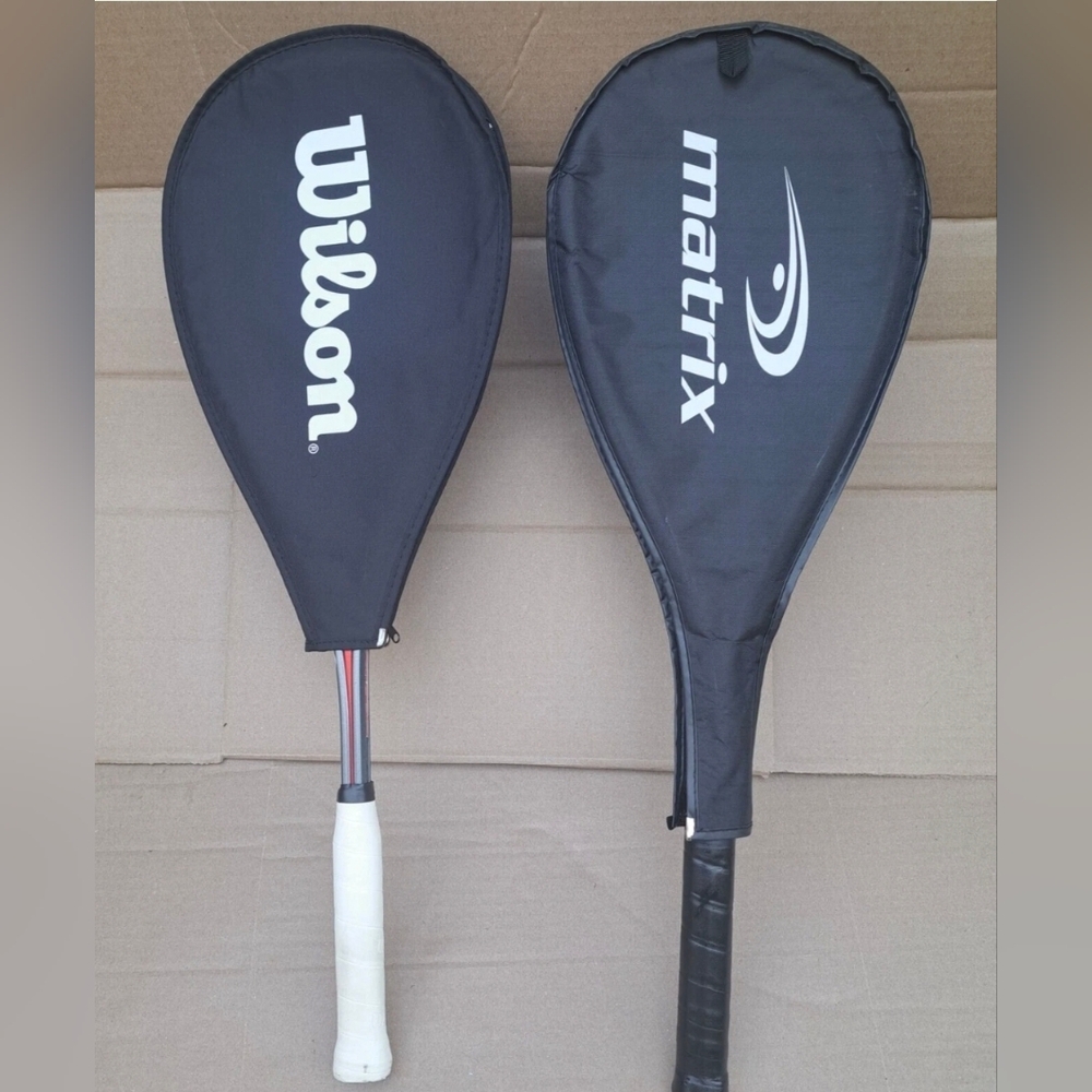 Wilson & Matrix Tennis Rackets ImpactPro Frame Stability 68CM (Bundle of 2)